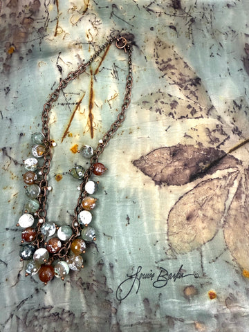 Fired Agate Necklace