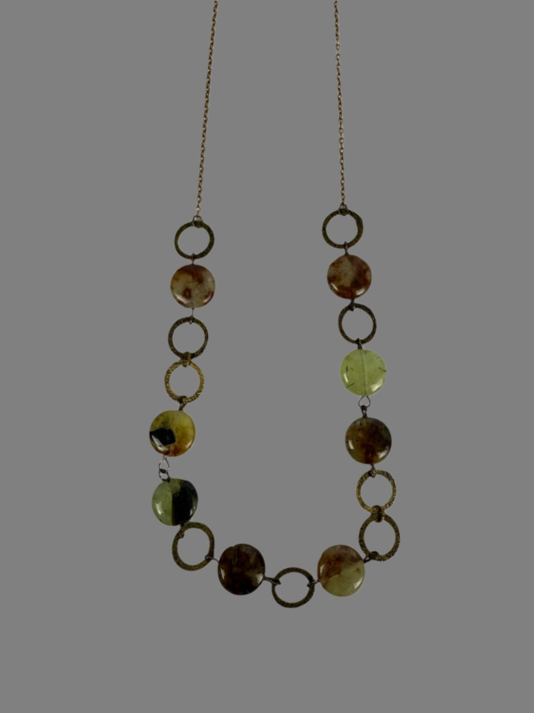 Earthy agate necklace