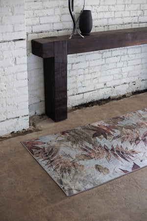 The "Sumac" Collection of washable, 2.5' x 8' runner rug