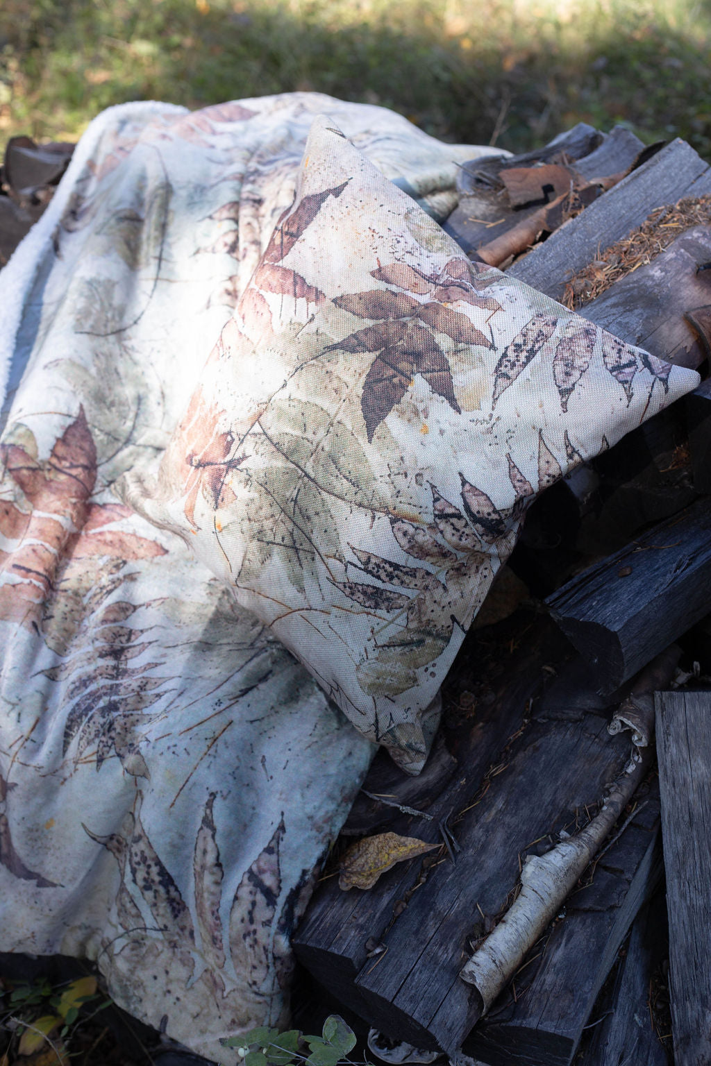 Unlined Cozy Fleece Blanket from the Sumac Collection