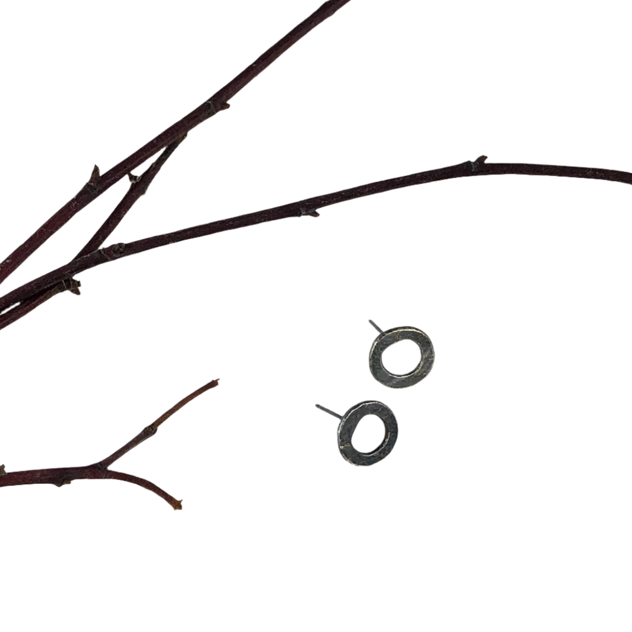 Sterling Silver Circle Post Earring