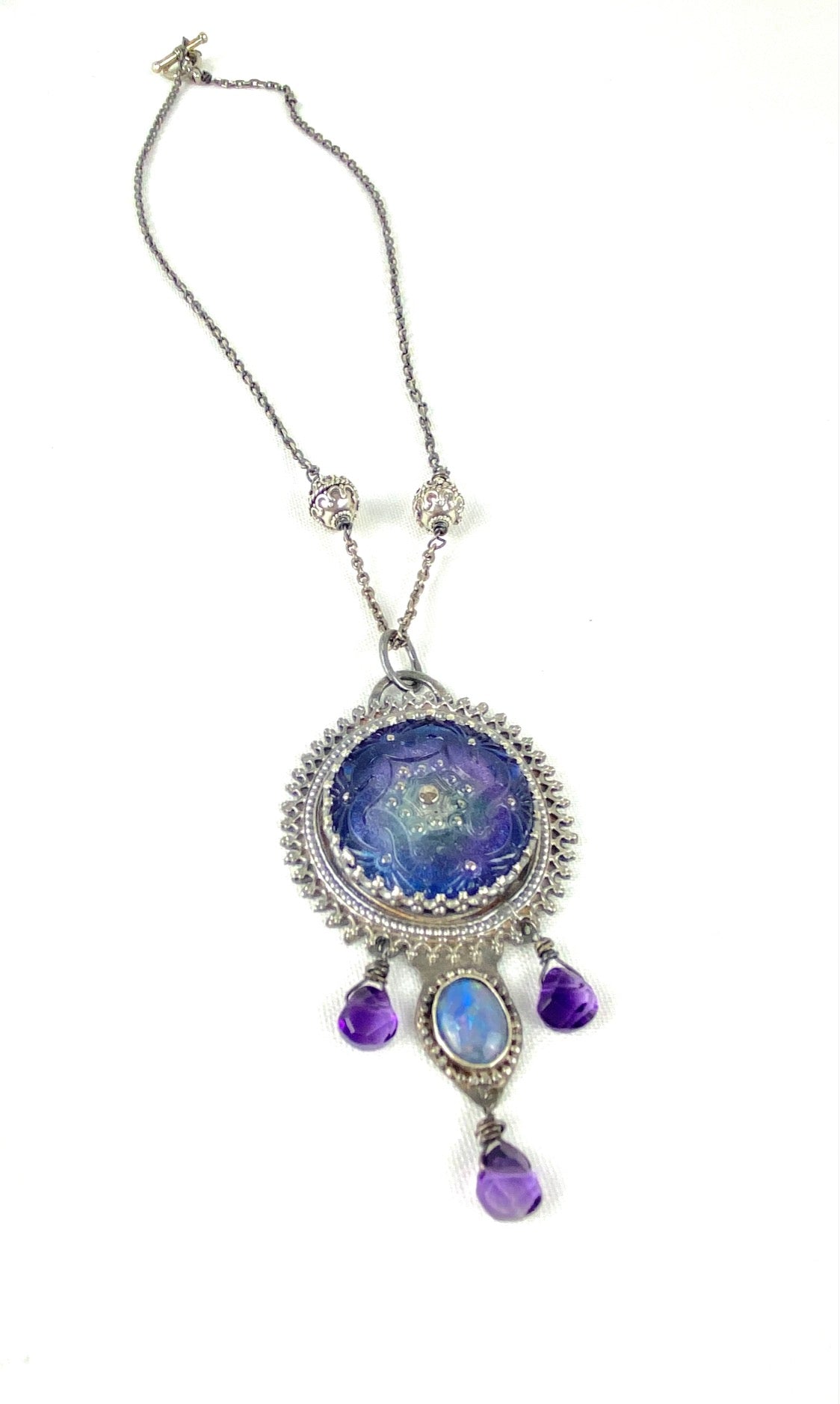Czech Centerpiece Necklace
