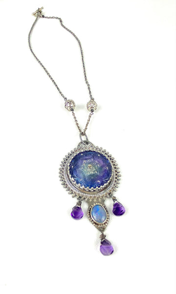 Czech Centerpiece Necklace