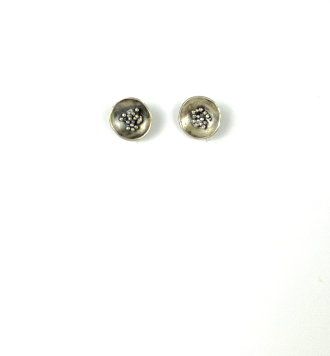 Sterling Silver Flower Earrings