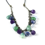 Gemstone drops Boho women's fashion Necklace Jewelry