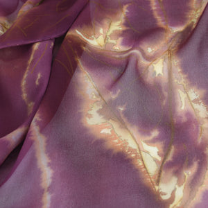 Deep Fuchsia Hand Dyed Silk Chiffon women's fashion Scarf